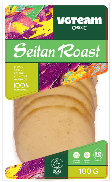 Plant Based Cold Cuts "Seitan Roast"